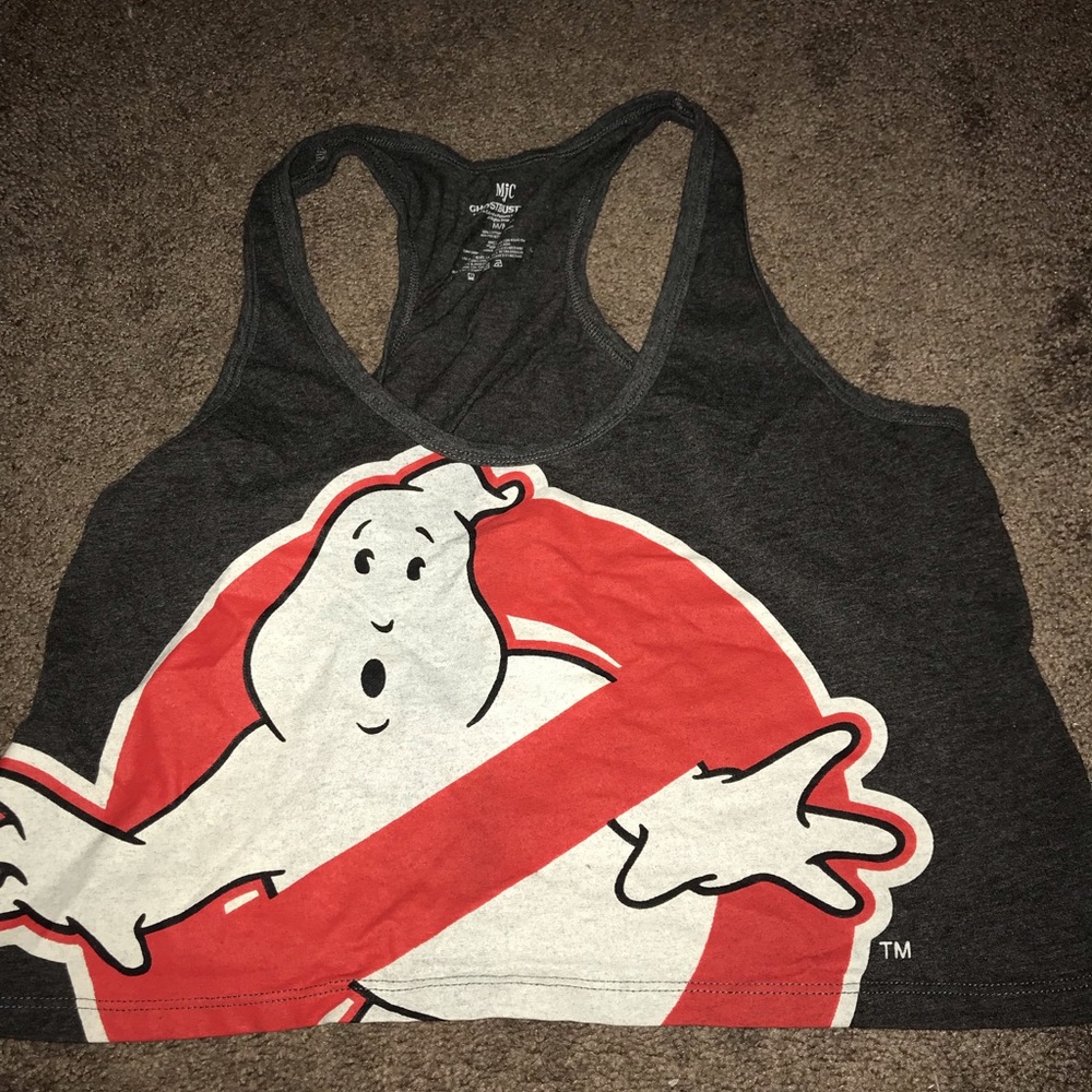 Ghost busters crop top